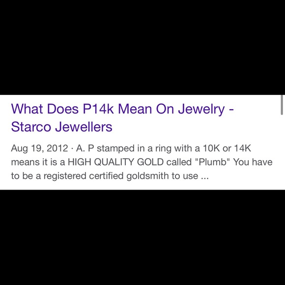 Plumb gold 14K antique ring sz 6 - Picture 9 of 9